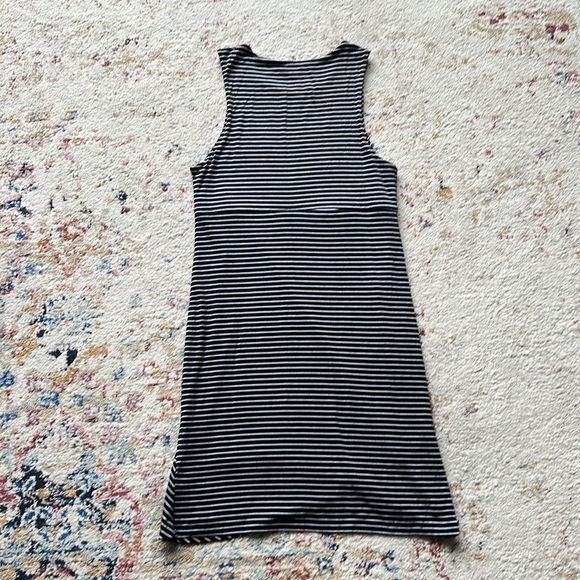 Athleta Santorini High Neck Modal Stripe Dress Small - Picture 7 of 7